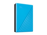 WD My Passport WDBR9S0060BBL - hårddisk - 6 TB - USB 3.2 Gen 1 WDBR9S0060BBL-WESN