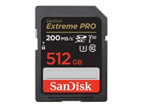 SanDisk Extreme Pro - flash-minneskort - 512 GB - SDXC UHS-I SDSDXXD-512G-GN4IN