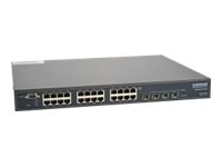 COMNET CWGE26FX2TX24MS - switch - 26 portar - Administrerad - rackmonterbar CWGE26FX2TX24MS