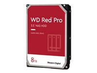 WD Red Pro WD8003FFBX - hårddisk - 8 TB - SATA 6Gb/s WD8003FFBX
