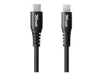 Trust Ndura Lightning-kabel - Lightning / USB - 1 m 23569