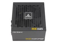 Antec High Current Gamer Gold HCG750 - nätaggregat - 750 Watt 0-761345-11638-1