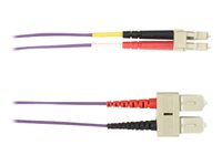 Black Box patch-kabel - 1 m - violett FOLZHSM-001M-SCLC-VT