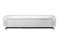 Epson EB-810E - 3LCD-projektor - super-ultra-short throw-objektiv - 802.11a/b/g/n/ac trådlös/LAN/Miracast - vit V11HA99080