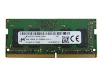HP - DDR4 - modul - 4 GB - SO DIMM 260-pin - 2666 MHz / PC4-21300 - ej buffrad L02854-671