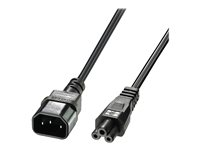 Lindy Cloverleaf - strömkabel - IEC 60320 C14 till IEC 60320 C5 - 5 m 30343