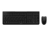 CHERRY DW 3000 - sats med tangentbord och mus - tysk - svart, antracit Inmatningsenhet JD-0710DE-2