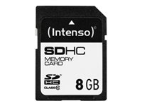 Intenso Class 10 - flash-minneskort - 8 GB - SDHC 3411460