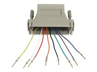 StarTech.com DB25 till RJ45 moduladapter - M/F - seriell adapter - DB-25 till RJ-45 GC258MF