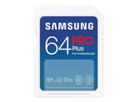 Samsung PRO Plus MB-SD64S - flash-minneskort - 64 GB - SDXC UHS-I MB-SD64S/EU