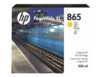 HP 865 - gul - original - PageWide XL - bläckpatron 3ED84A