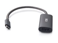 C2G USB C to HDMI Adapter - AV Adapter - 8K 60Hz - Black - M/F - videokort - 24.9 cm C2G54550