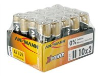 ANSMANN X-POWER Mignon AA batteri - 2 x AA-typ - alkaliskt (paket om 10) 5015731