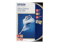 Epson Ultra Glossy Photo Paper - fotopapper - blank - 50 ark - 100 x 150 mm C13S041943