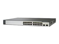 Cisco Catalyst 3750V2-24TS - switch - 24 portar - Administrerad - rackmonterbar WS-C3750V2-24TS-S