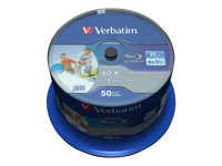 Verbatim DataLife - BD-R x 50 - 25 GB - lagringsmedier 43812