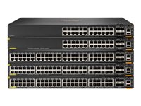 HPE Aruba 6200M 24G 4SFP+ Switch - switch - max. staplingsavstånd 10 kms - 24 portar - Administrerad - rackmonterbar R8Q67A