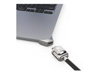 Compulocks Ledge Adapter for MacBook Air M2 and M3 with Keyed Lock - adapter för säkerhetslåsurtag - med kabellås för nyckel MBALDG04KL