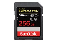 SanDisk Extreme Pro - flash-minneskort - 256 GB - SDXC UHS-II SDSDXDK-256G-GN4IN
