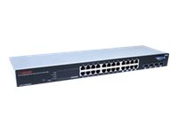 Longshine LCS-GS9428-A - switch - 24 portar - Administrerad LCS-GS9428-A