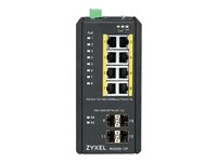ZyXEL RGS200-12P - switch - 12 portar - Administrerad - rackmonterbar RGS200-12P-ZZ0101F