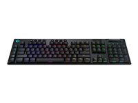 Logitech Gaming G915 - tangentbord - QWERTY - USA, internationellt - svart Inmatningsenhet 920-008910