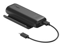 Belkin BoostCharge - Play Series - strömförsörjningsbank - USB, 24 pin USB-C - 12 Watt BPZ001BTBK