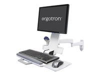 Ergotron 200 Series monteringssats - för LCD-skärm/tangentbord/mus/streckkodsläsare - vit 45-230-216
