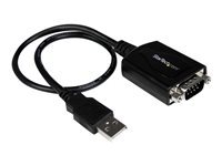 StarTech.com Professionell USB till seriell kabeladapter med 1 port och COM-retention - seriell adapter - USB - RS-232 ICUSB2321X