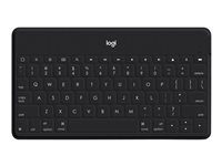Logitech Keys-To-Go - tangentbord - QWERTY - holländsk - svart Inmatningsenhet 920-006710