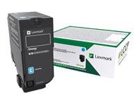 Lexmark - Lång livslängd - cyan - original - tonerkassett - LCCP, LRP 74C2HC0