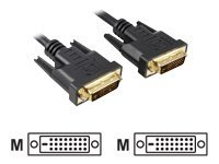 Sharkoon DVI-kabel - 2 m 4044951009114