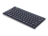 R-Go Ergonomic Keyboard Compact break - tangentbord - flera enheter - QWERTZ - Amerikansk engelska - svart Inmatningsenhet RGOCOUSWLBL