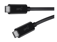 Belkin - USB typ C-kabel - 24 pin USB-C till 24 pin USB-C - 1 m F2CU052BT1M-BLK