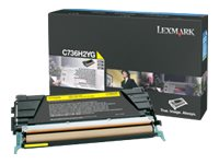 Lexmark - Lång livslängd - gul - original - tonerkassett - LCCP C736H2YG