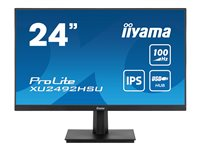 iiyama ProLite XU2492HSU-B6 - LED-skärm - Full HD (1080p) - 24" XU2492HSU-B6