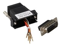 Black Box Modular Adaptor Kit (Unassembled) - nätverkskort - svart FA4515M-BK