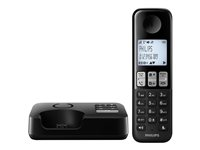 Philips D2551B - trådlös telefon - svarssysten med nummerpresentation D2551B/01