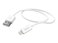 Hama Basic Line Charging/Data Cable - Lightning-kabel - 1 m 173863