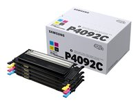 Samsung CLT-P4092C - 4-pack - svart, gul, cyan, magenta - original - tonerkassett (SU392A) SU392A