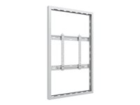 Multibrackets M Pro Series hölje - slimmad profil - för platt panel - medium - vit 7350105216701