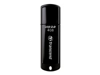 Transcend JetFlash 350 - USB flash-enhet - 4 GB TS4GJF350