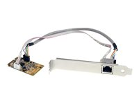 StarTech.com Mini PCI Express Gigabit Ethernet nätverksadapter NIC-kort - nätverksadapter - PCIe Mini Card - Gigabit Ethernet ST1000SMPEX