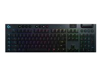 Logitech Gaming G915 - tangentbord - QWERTZ - tysk - svart Inmatningsenhet 920-008903