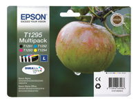 Epson T1295 Multipack - 4-pack - svart, gul, cyan, magenta - original - bläckpatron C13T12954022