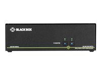 Black Box SECURE NIAP - Dual-Head - omkopplare för tangentbord/video/mus/ljud - 2 portar - TAA-kompatibel SS2P-DH-HDMI-U