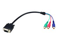 Black Box VGA to Component Adapter Cable - videokabel - VGA/komponentvideo - 40 cm AVS-CBL-VG-CM