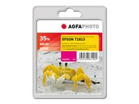 AgfaPhoto - magenta - kompatibel - återanvänd - bläckpatron (alternativ för: Epson 18XL, Epson C13T18134010, Epson T1813) APET181MD