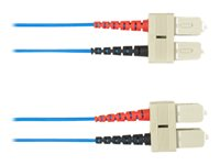 Black Box patch-kabel - 1 m - blå FOLZHSM-001M-SCSC-BL