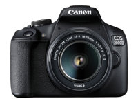 Canon EOS 2000D - digitalkamera EF-S 18-55 mm IS II och EF 75-300 mm III-linser 2728C017